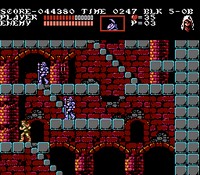 une photo d'Ã©cran de Castlevania 3 - Dracula s Curse sur Nintendo Nes